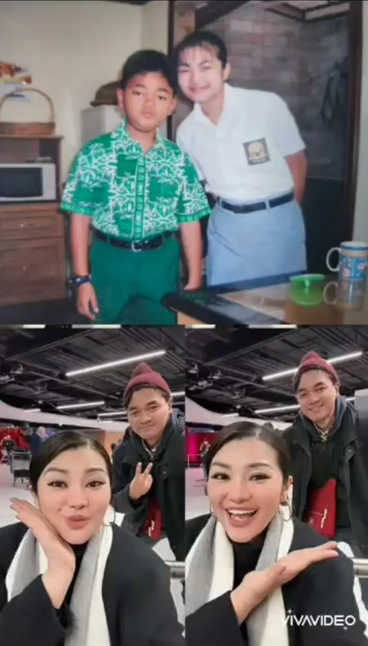 Foto Masa Kecil Fitri Carlina dan Beryl