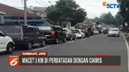 Untuk mengurai kemacetan, polisi melakukan rekayasa arus lalu lintas dengan mengalihkan ke Rajapolah.