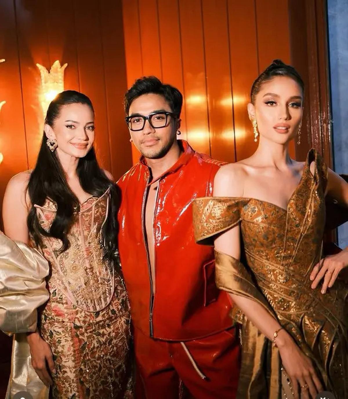 7 Potret Enzy Storia dan Cinta Laura Berbalut Gaun Batik di Paris Fashion Week 2024, Banjir Pujian