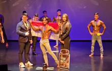 Badan Kekar Berotot, Pedangdut Rizki dan Ridho Juara 1 Kompetisi Binaraga di Singapura
