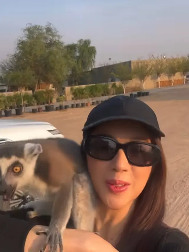 Angel Karamoy di Dubai