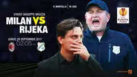 Susunan Pemain AC Milan Vs Rijeka: Cutrone Temani Silva
