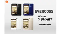Gunakan kode voucher dari OSHOP untuk mendapatkan potongan harga Rp 300.000 untuk pembelian smartphone Evercoss Smart Y Star.