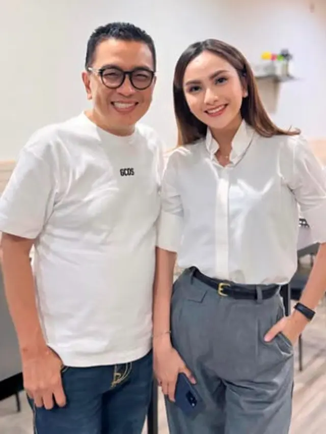 Regina Valeria Putri dan Helmy Yahya (Tangkapan layar Instagram)