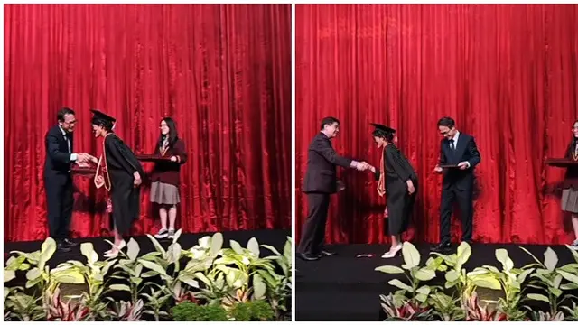 6 Potret Wisuda SMA Ara Anak Ussy Sulistiawaty dan Andhika Pratama