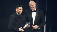 Pesan Presiden FIFA Gianni Infantino untuk Lionel Messi yang Pensiun dari Timnas Argentina: Bakat Magismu Akan Dikenang Selamanya