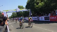 Ilustrasi balapan di Tour d'Indonesia 2019 (Liputan6.com/ Adyaksa Vidi)