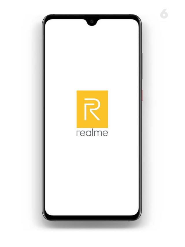 Ilustrasi Smartphone Realme