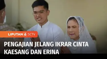 Sementara itu, keluarga Presiden Joko Widodo menggelar pengajian di rumah pribadinya di Solo, Jawa Tengah. Pengajian jelang pernikahan Kaesang-Erina dihadiri oleh keluarga besar Presiden Joko Widodo.