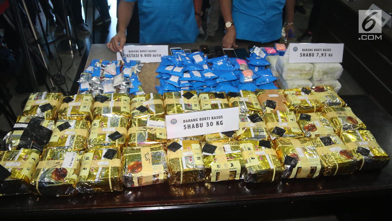 BNN Ungkap Jaringan Narkoba di Aceh dan Pekanbaru