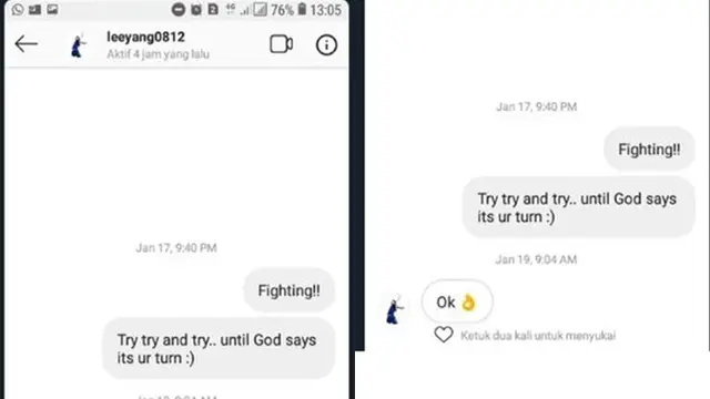 6 Screenshoot Netizen Dinotice Publik Figur, Bukti Bahagia Sederhana