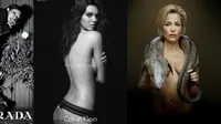Lihat di sini beberapa pose telanjang dari selebritas dunia untuk pemotretan iklan. Penasaran? Sumber foto: marieclaire.com.