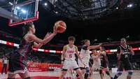 Timnas Basket Putri Indonesia Kalah 41-110 dari China, Zhang Ziyu Sulit Dibendung di Asian Games 2026