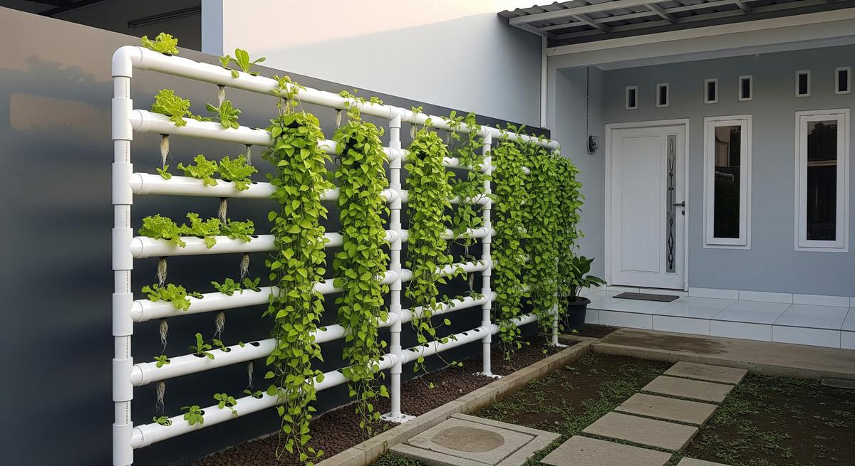 Desain Rak Perabot Rumah dari Pipa PVC