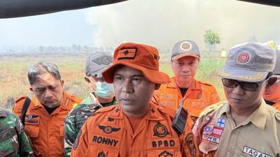 BPBD Kalsel Pusatkan Lima Posko Ring 1 Tangani Karhutla di Selatan