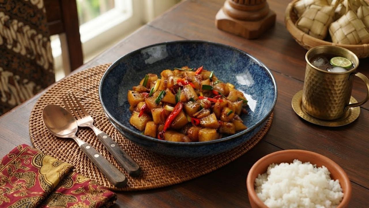 Resep Kentang Kecap Pedas