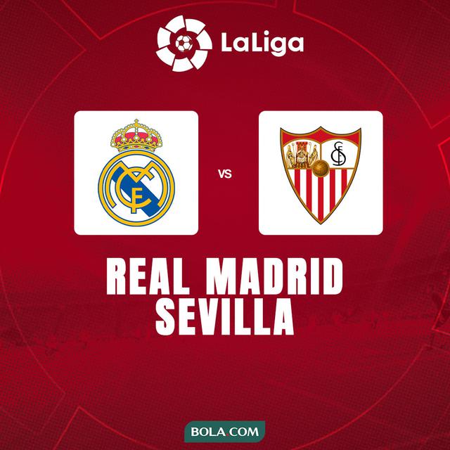 Liga Spanyol - Real Madrid Vs Sevilla