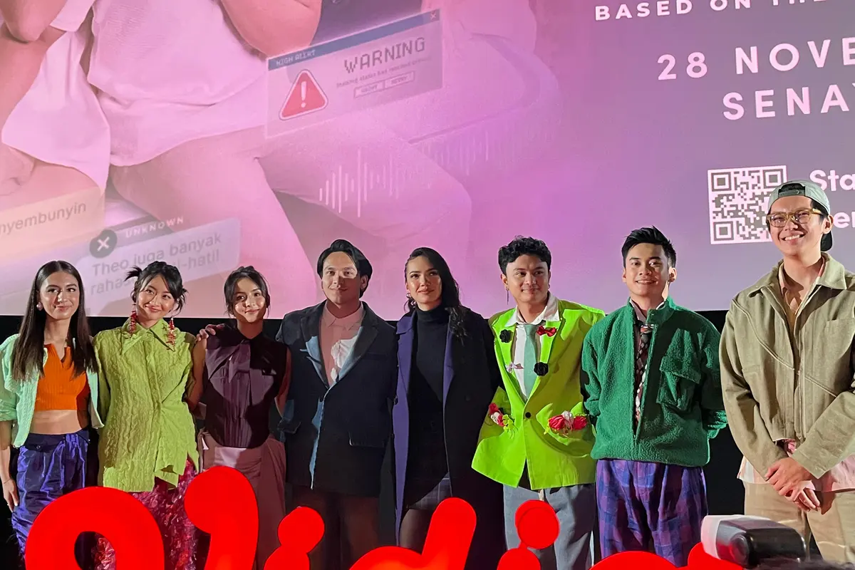 Konferensi Pers Vidio Original Series "True Stalker" di Senayan City XXI (Fimela.com/Dok/Rianti Fitri Wulandari)