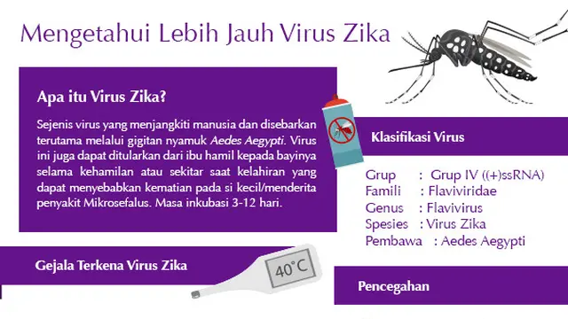 Infographic: Mengetahui Lebih Jauh Virus Zika