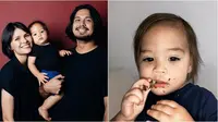 Potret gemas Kiko Sihombing anak Petra dan Aquila Firrina. (sumber: Instagram/petrasihoming)