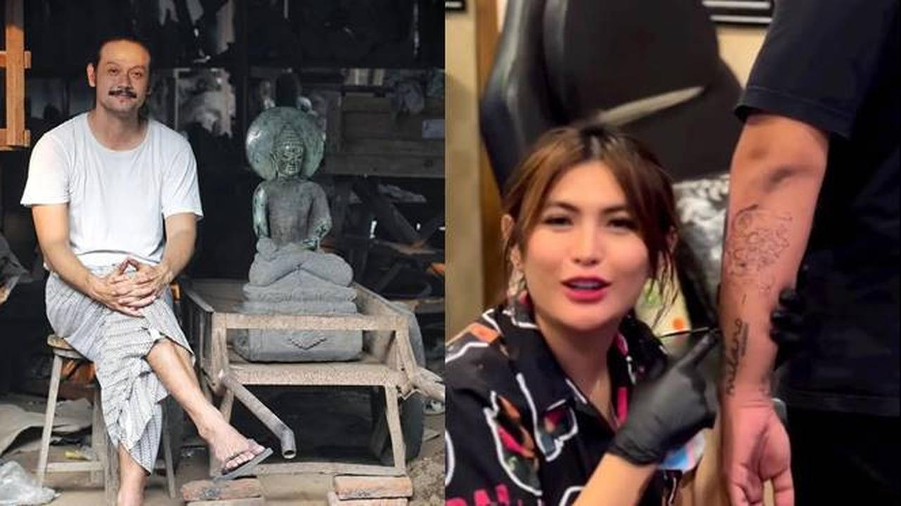 7 Potret Seleb yang Geluti Hobi Bikin Karya Seni Ini Keren Banget