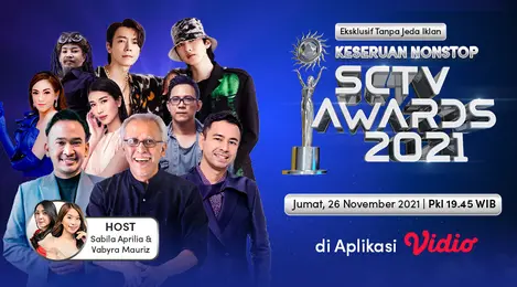 Live Streaming SCTV Awards 2021 Tanpa Iklan