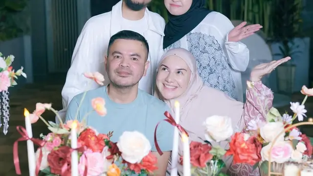 Irish Bella saat Mendapatkan Kejutan Ulang Tahun ke-29. [@_irishbella_]