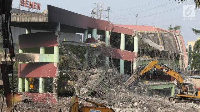 Revitalisasi Pasar Senen Dimulai