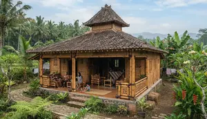 9 Model Rumah Desa dengan Atap Tinggi agar Terasa Sejuk, Cocok untuk Hunian Tropis