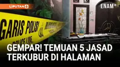 Warga Indramayu, Jawa Barat, digemparkan dengan temuan lima jenazah satu keluarga yang terkubur di halaman belakang rumah, Selasa (2/9) dinihari. Korban terdiri dari pasangan suami istri, seorang anak perempuan, bayi berusia delapan bulan, serta oran...