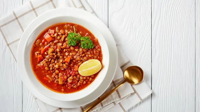 resep sup biji-bijian hangat untuk menu seimbang