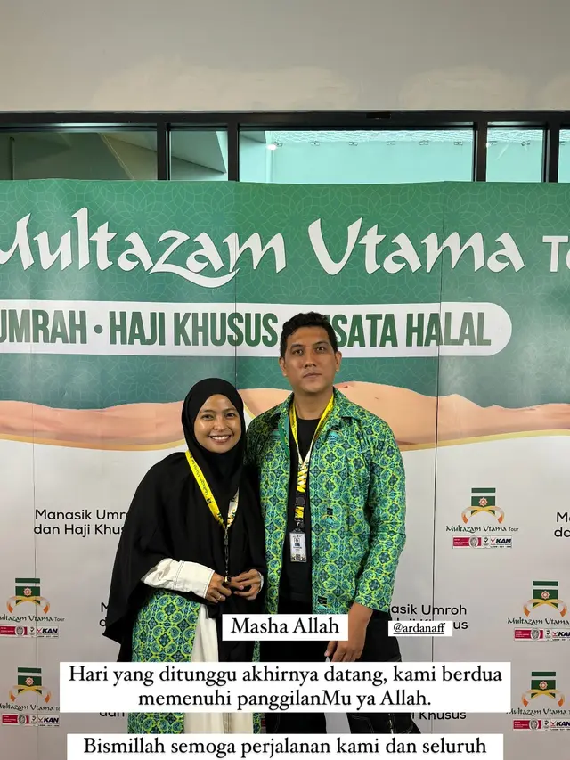 Tantri Syalindri dan Arda Naff