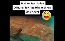 Viral Video Penampakan Makam Nabi Muhammad, Cek Faktanya