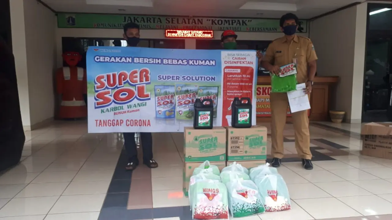 Lawan Covid-19, SUPERSOL Giatkan Gerakkan Bersih Bebas Kuman di Jabodetabek