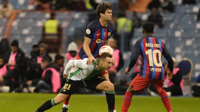 Piala Super Spanyol Real Betis vs Barcelona