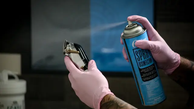 Ilustrasi Gambar Disinfektan/Disinfektan Spray