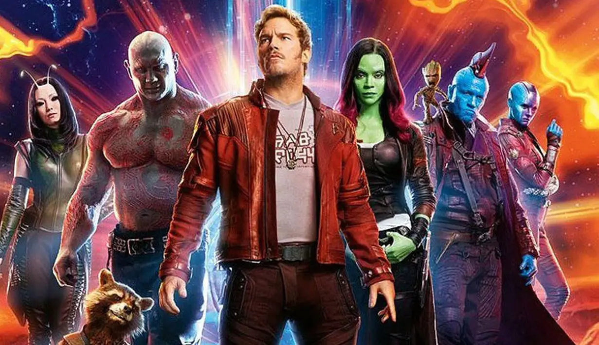 Christ Pratt, Zoe Saldana dan casts Guardians of the Galaxy merilis permintaan untuk membawa kembali James Gunn sebagai sutradara untuk film mereka. (Digital Spy)