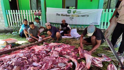 Suasana idul adha di Pulau Buru
