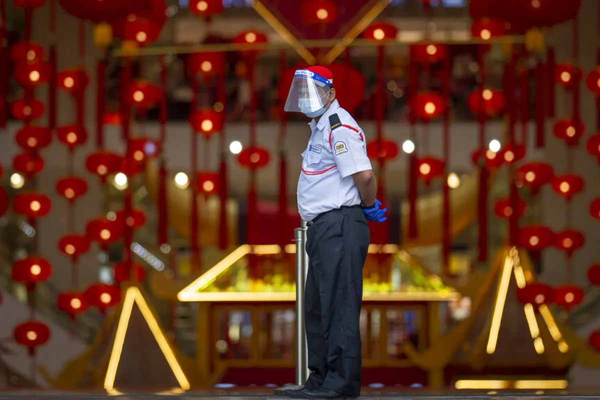 FOTO: Malaysia Perketat Pembatasan Pergerakan Terkait COVID-19