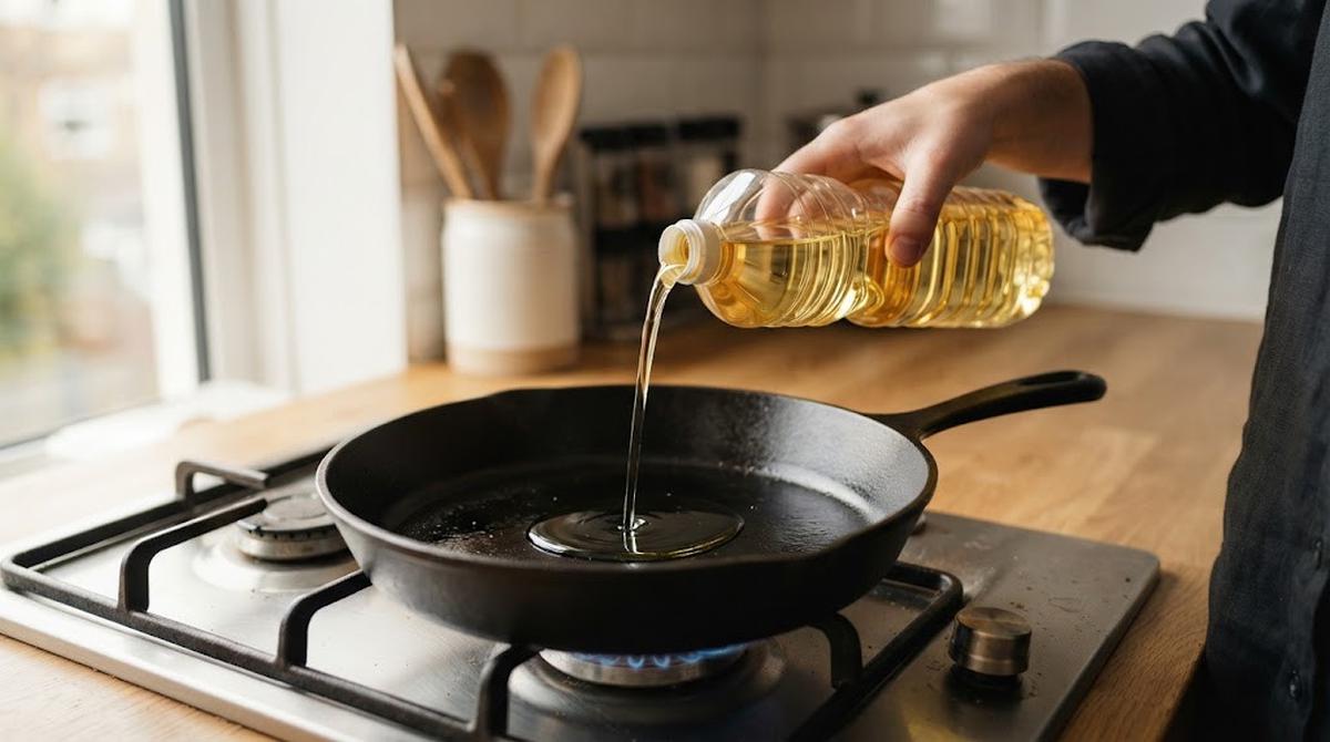 Memanaskan Minyak Goreng