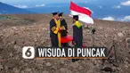 Prosesi wisuda yang diadakan oleh Sekolah Tinggi Ilmu Kesehatan Baiturrahim Jambi (STIKBA Jambi) pecahkan rekor muri.