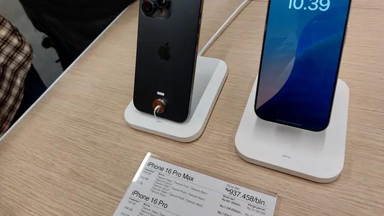 Daftar Harga Terbaru iPhone 16 & 16 Pro Max, Turun Sampai Rp4 Juta!
