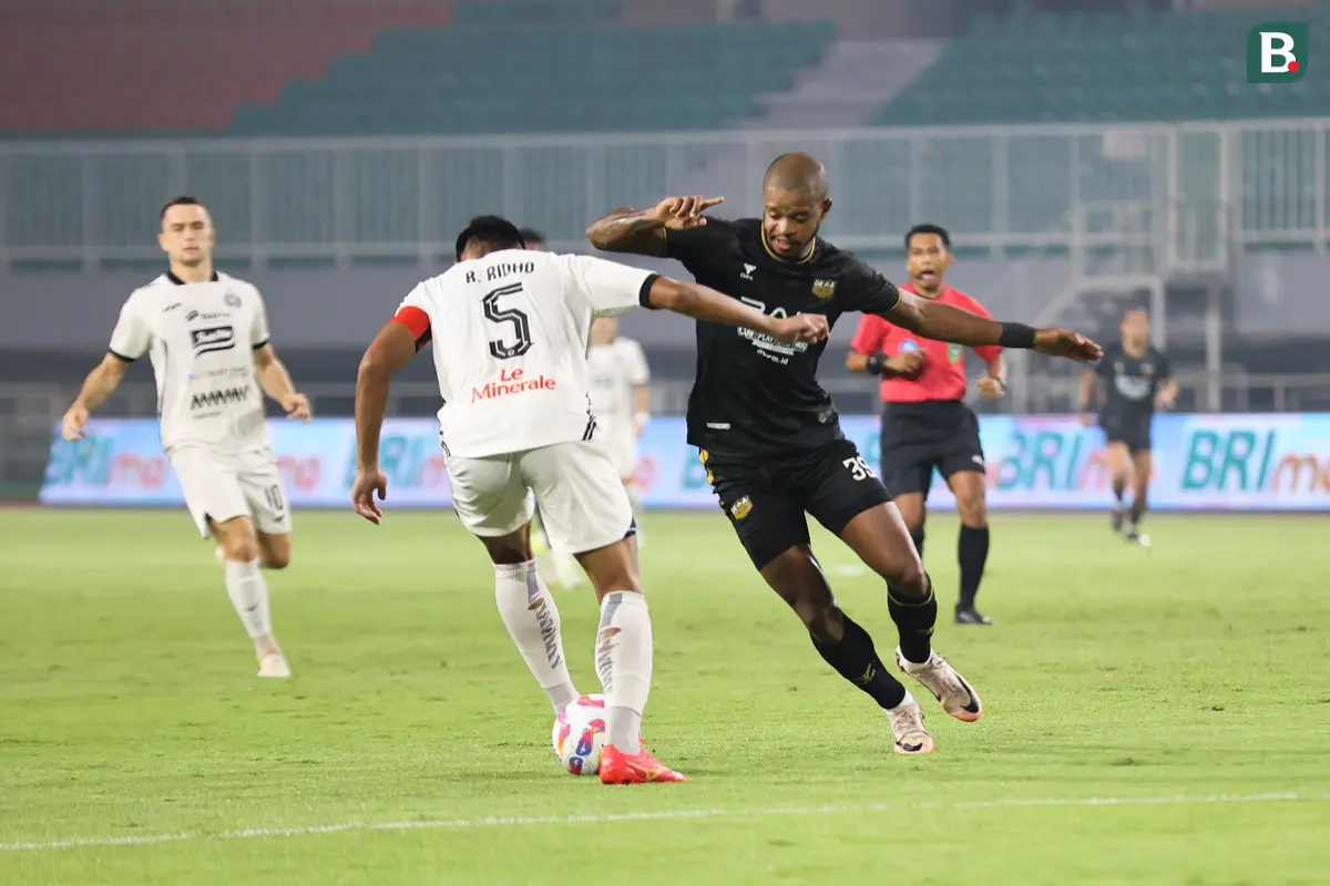 Alex Martins dan Rizky Ridho - Dewa United Vs Persija Jakarta di BRI Liga 1 2024/2025