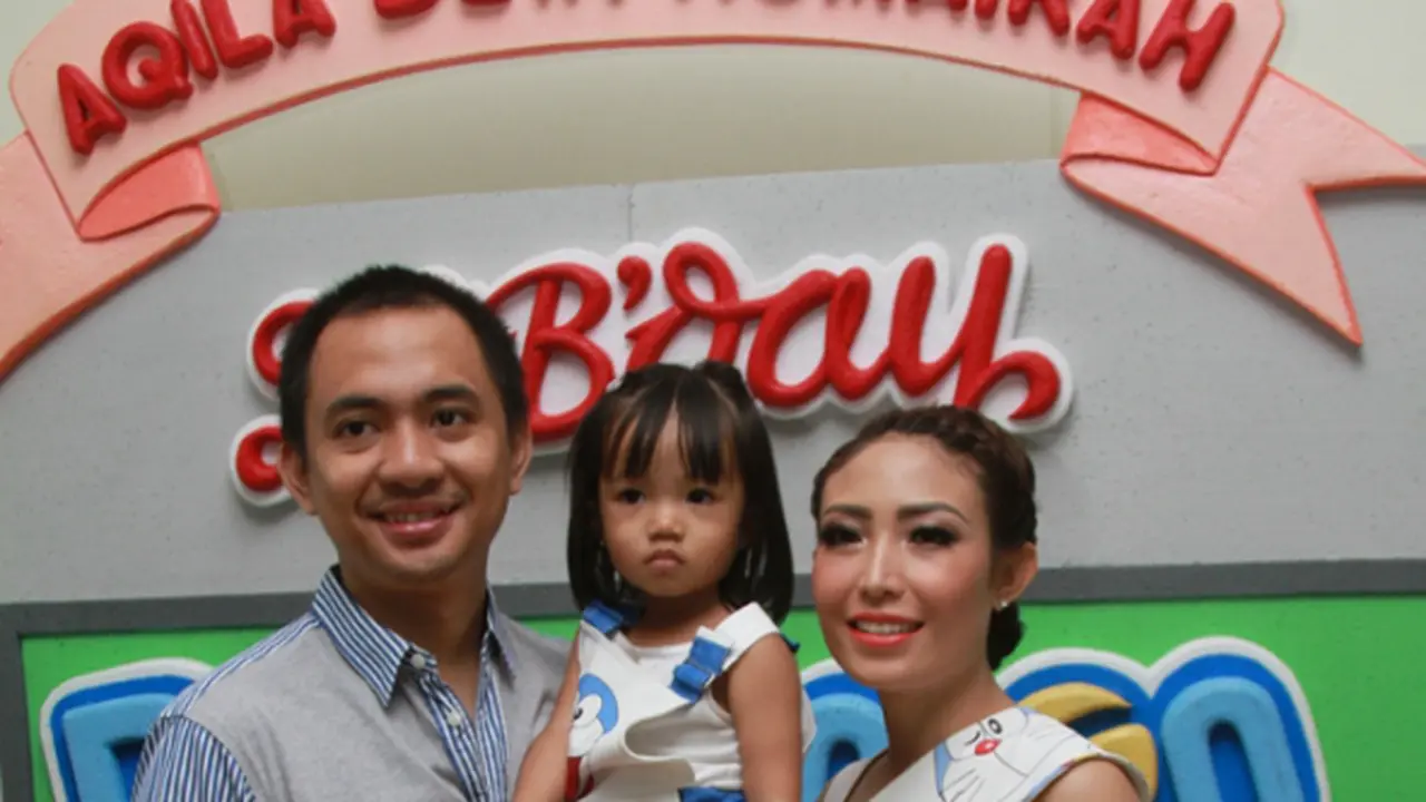 Ayu Dewi ultah anak.