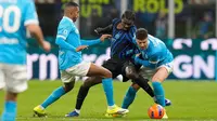 Hasil Inter vs Napoli: Diwarnai Kartu Merah Antonio Conte, Duel Sengit Berakhir Imbang 2-2
