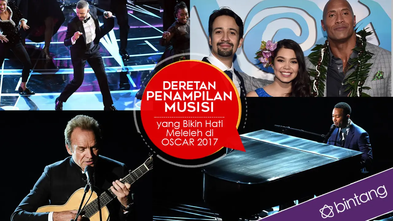 [Bintang] Infografis Panggung Musik Oscar 2017