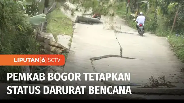 Warga yang terdampak tanah bergerak di Kabupaten Bogor, terus bertambah. Status tanggap darurat bencana telah ditetapkan pemerintah setempat, hingga 14 hari ke depan.