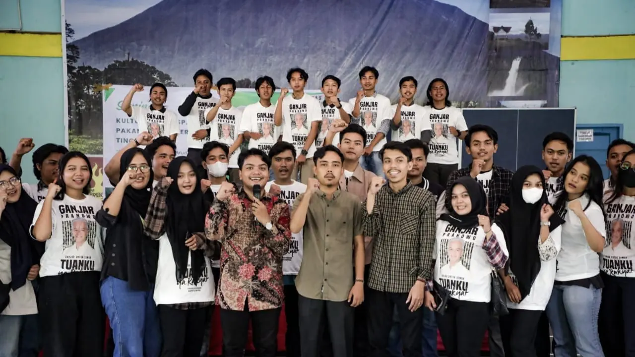 Para peserta dari kalangan milenial dan mahasiswa sangat antusias mengikuti seminar kultur azolla yang digelar sukarelawan Generasi Alumni Muda Universitas Riau (Unri) dan Universitas Sumatera Utara (USU) bersama Ganjar Pranowo atau Civitas Ganjar (Istime