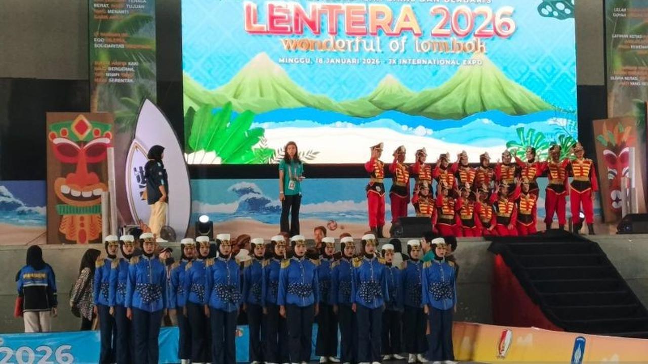 Ratusan Siswa Adu Kekompakan di LKBB Lentera 2026 Surabaya, Perebutkan Piala Kemenpora RI