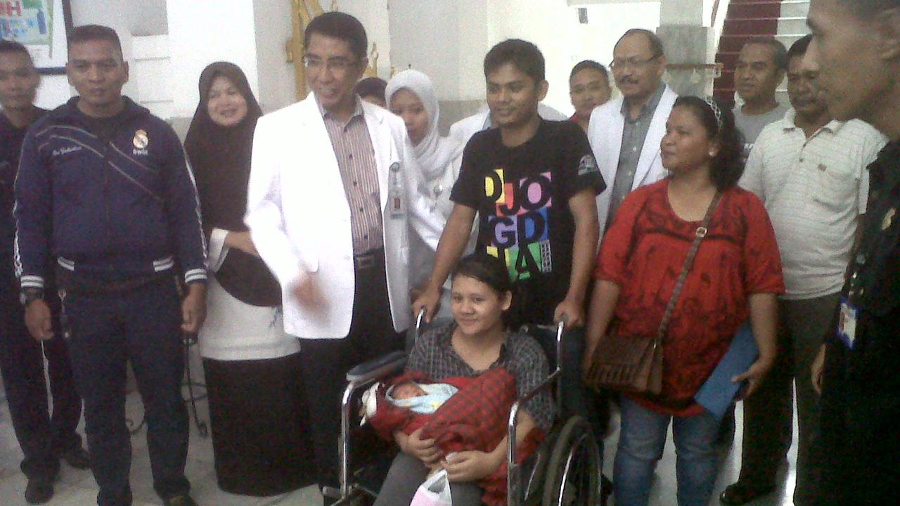 Tinggalkan RSHS Bandung, Orangtua Bayi Valencia Sumringah